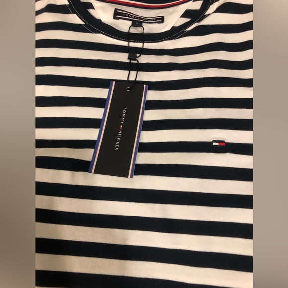 TOMMY HILFIGER Basic Striped T-Shirt - Picture 4 of 8